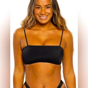 NWT: Jolyn Chika Bikini Top XS Black